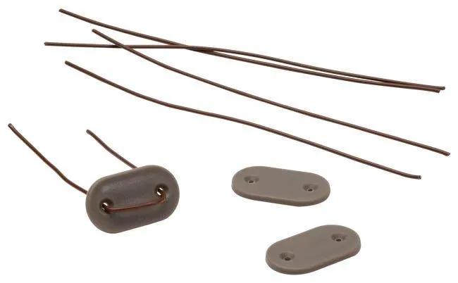 Elemento di fissaggio per occultamento marrone 26 pezzi