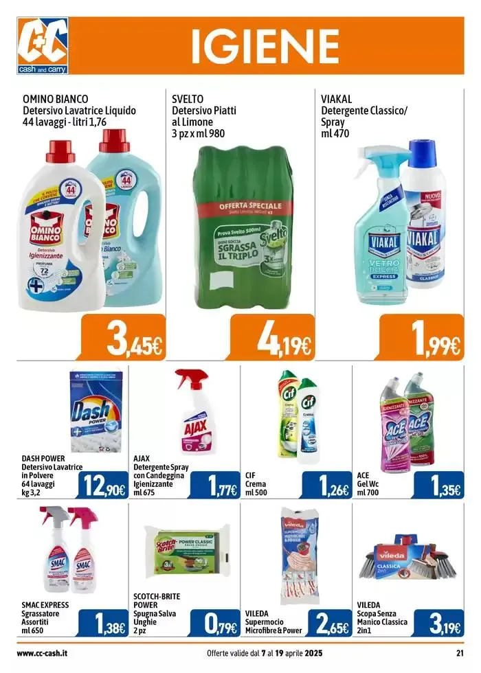 Affari Speciali da 7 aprile a 19 aprile di 2025 - Pagina del volantino 21