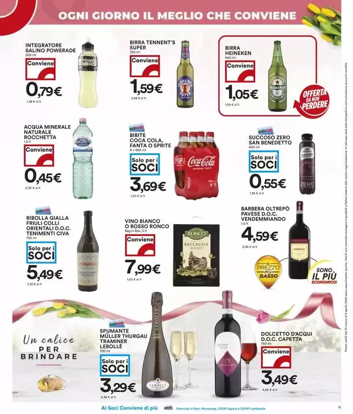  Fioriscono le Offerte da 31 marzo a 9 aprile di 2025 - Pagina del volantino 15