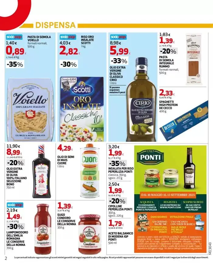 5€ buono sconto da 22 maggio a 4 giugno di 2025 - Pagina del volantino 2