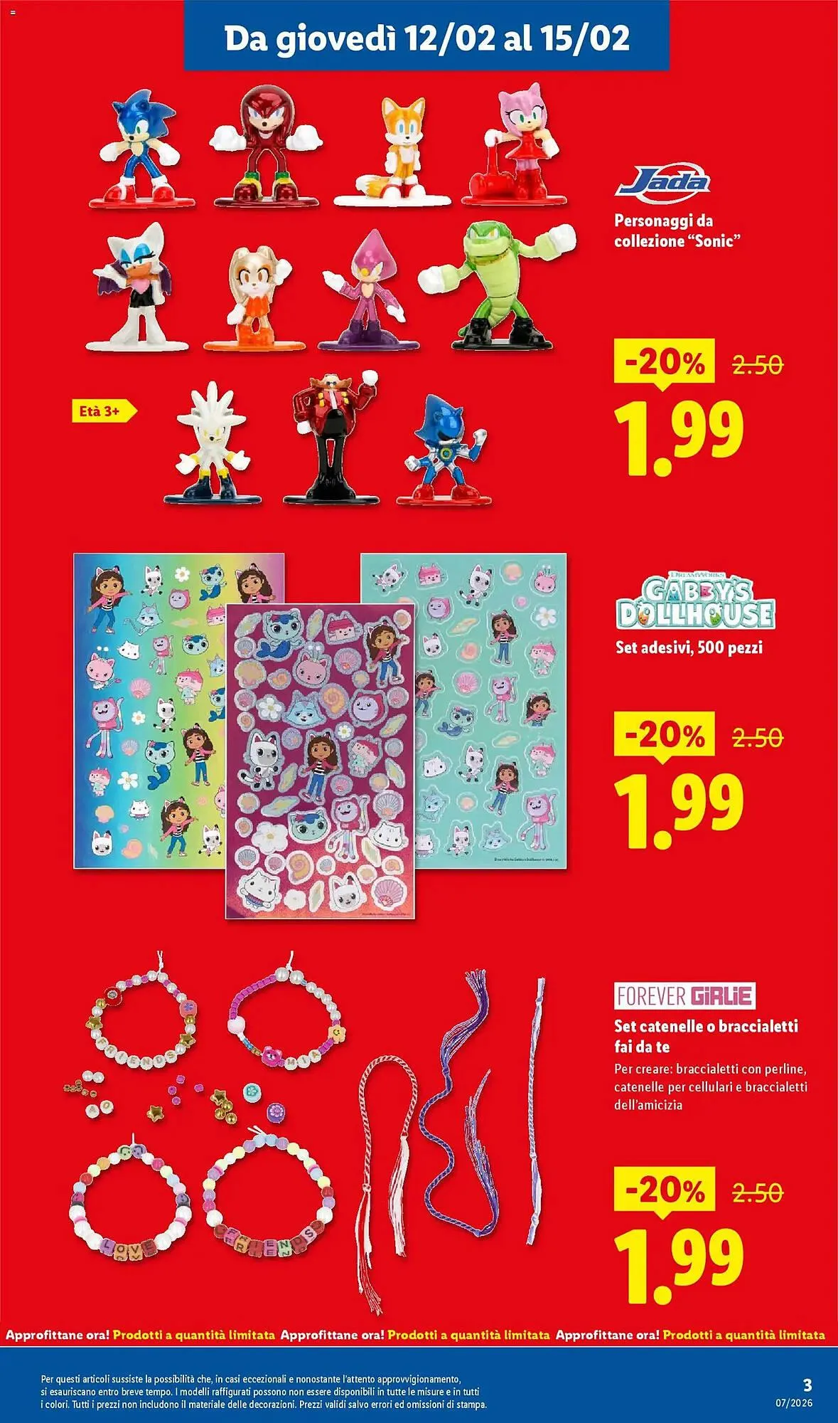 Volantino Lidl da 12 febbraio a 15 febbraio di 2026 - Pagina del volantino 3