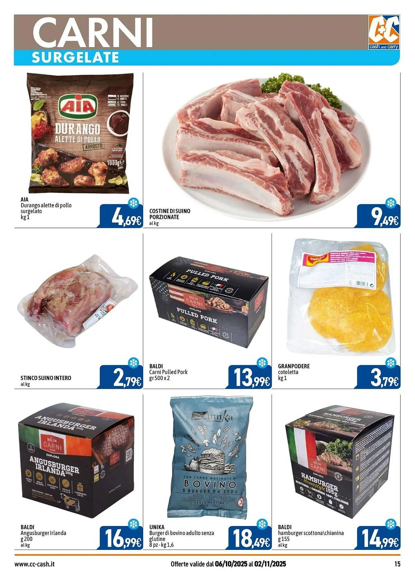 Volantino C+C Italmarket da 6 ottobre a 2 novembre di 2025 - Pagina del volantino 15