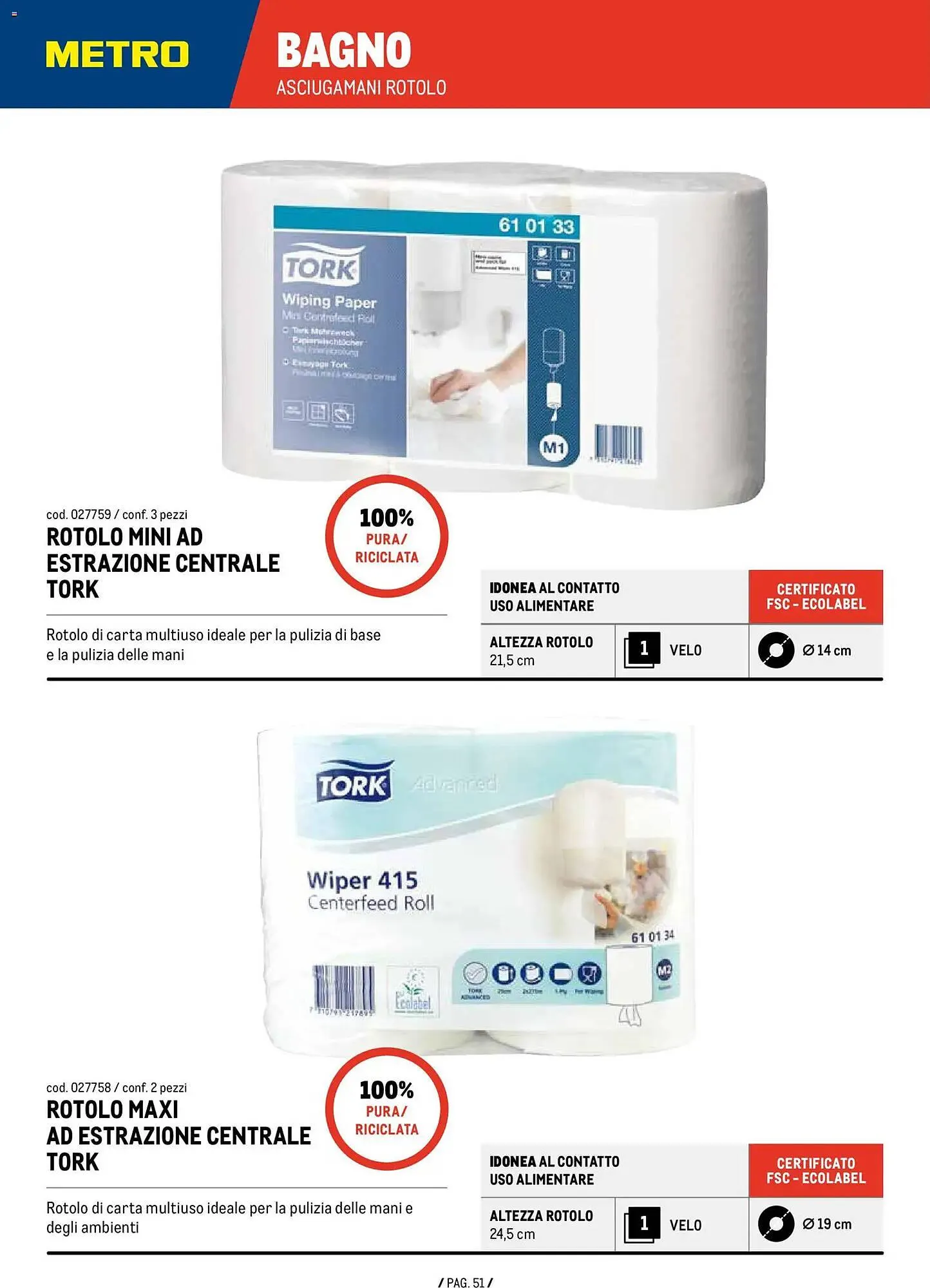 Volantino Metro da 7 gennaio a 31 dicembre di 2026 - Pagina del volantino 51