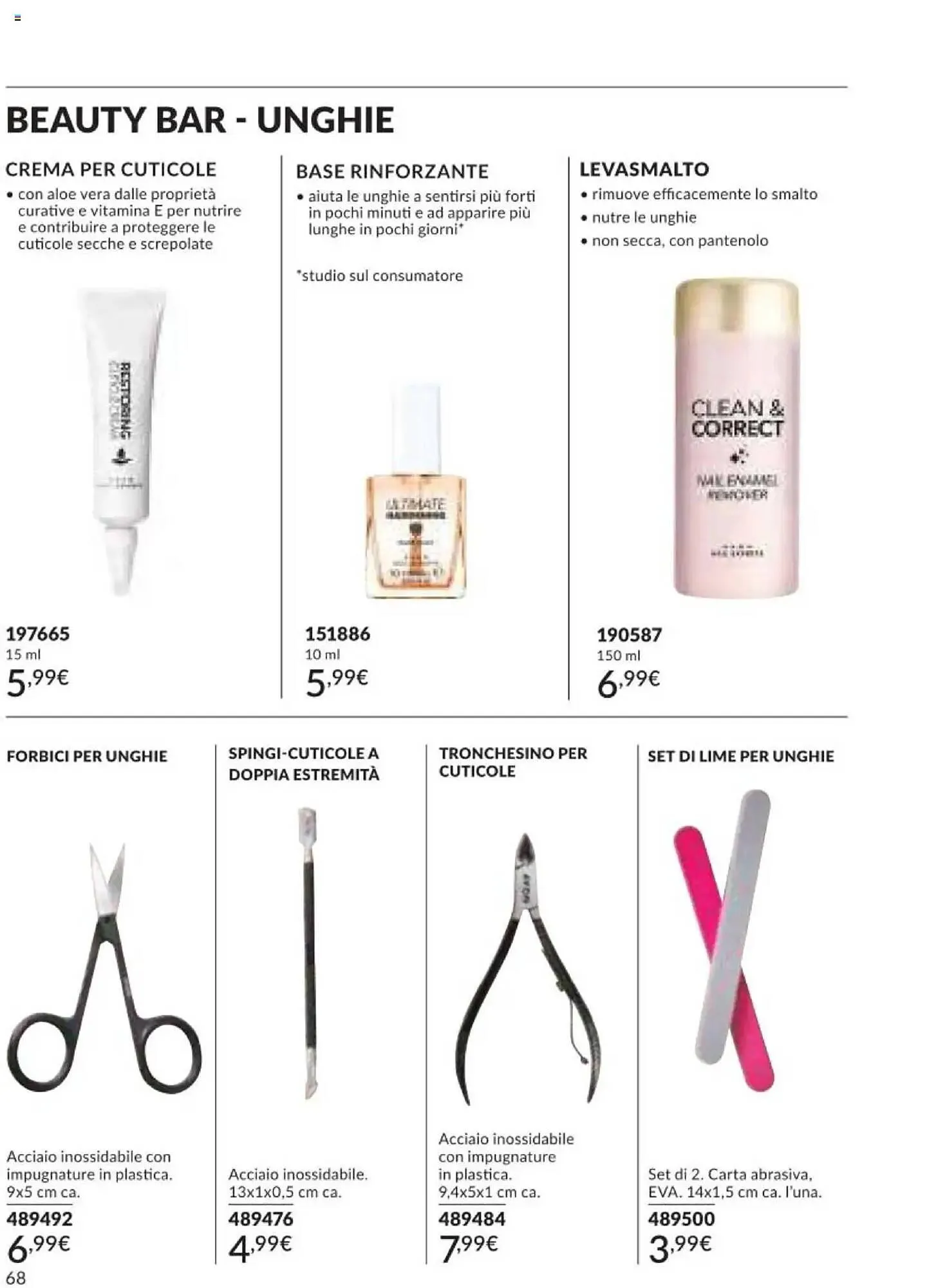 Volantino Avon da 1 marzo a 31 marzo di 2025 - Pagina del volantino 68