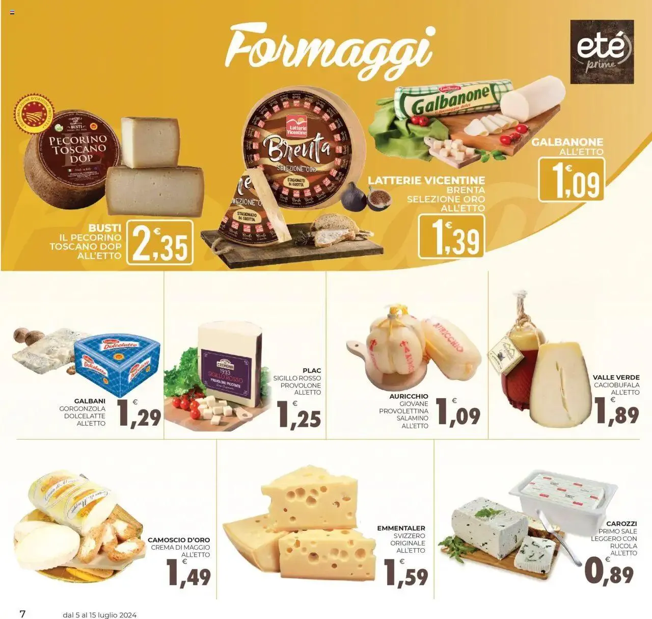 Volantino Eté Prime da 5 luglio a 15 luglio di 2024 - Pagina del volantino 7