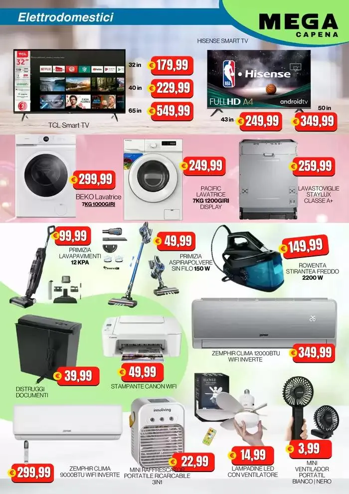 Mega Capena - Offerte che rinfescano da 28 aprile a 18 maggio di 2025 - Pagina del volantino 8