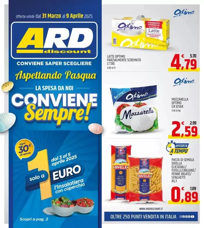 Conviene sempre! da 31 marzo a 9 aprile di 2025 - Pagina del volantino 1