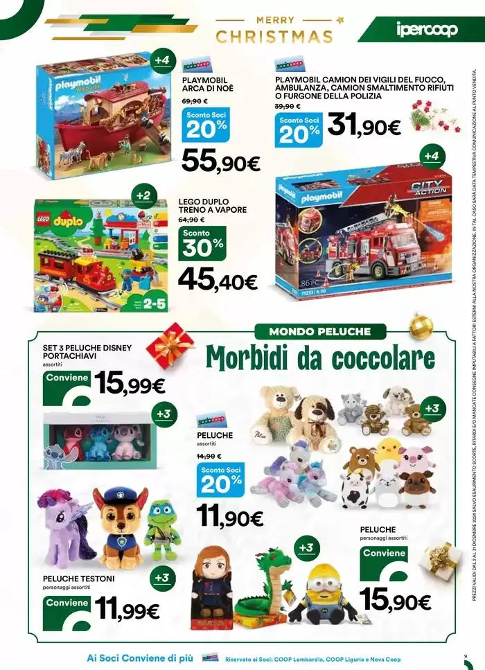 Catalogo Ipercoop da 2 dicembre a 31 dicembre di 2024 - Pagina del volantino 9