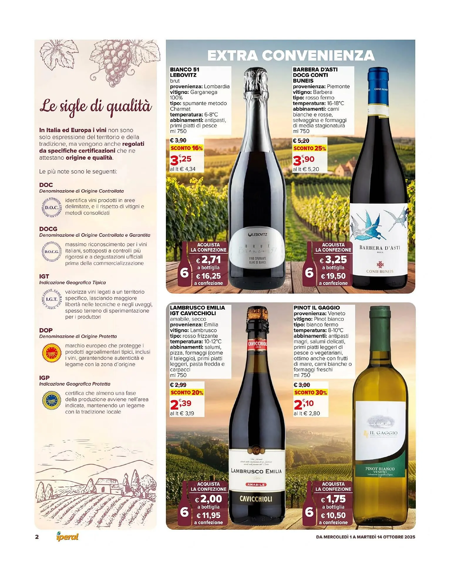 Volantino Iperal da 1 ottobre a 14 ottobre di 2025 - Pagina del volantino 2