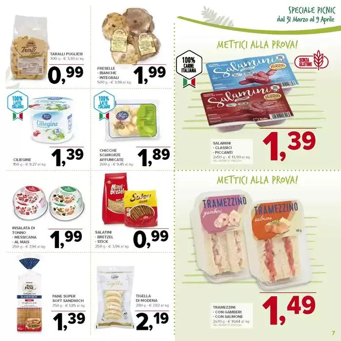 Aspettando pasqua da 31 marzo a 9 aprile di 2025 - Pagina del volantino 7