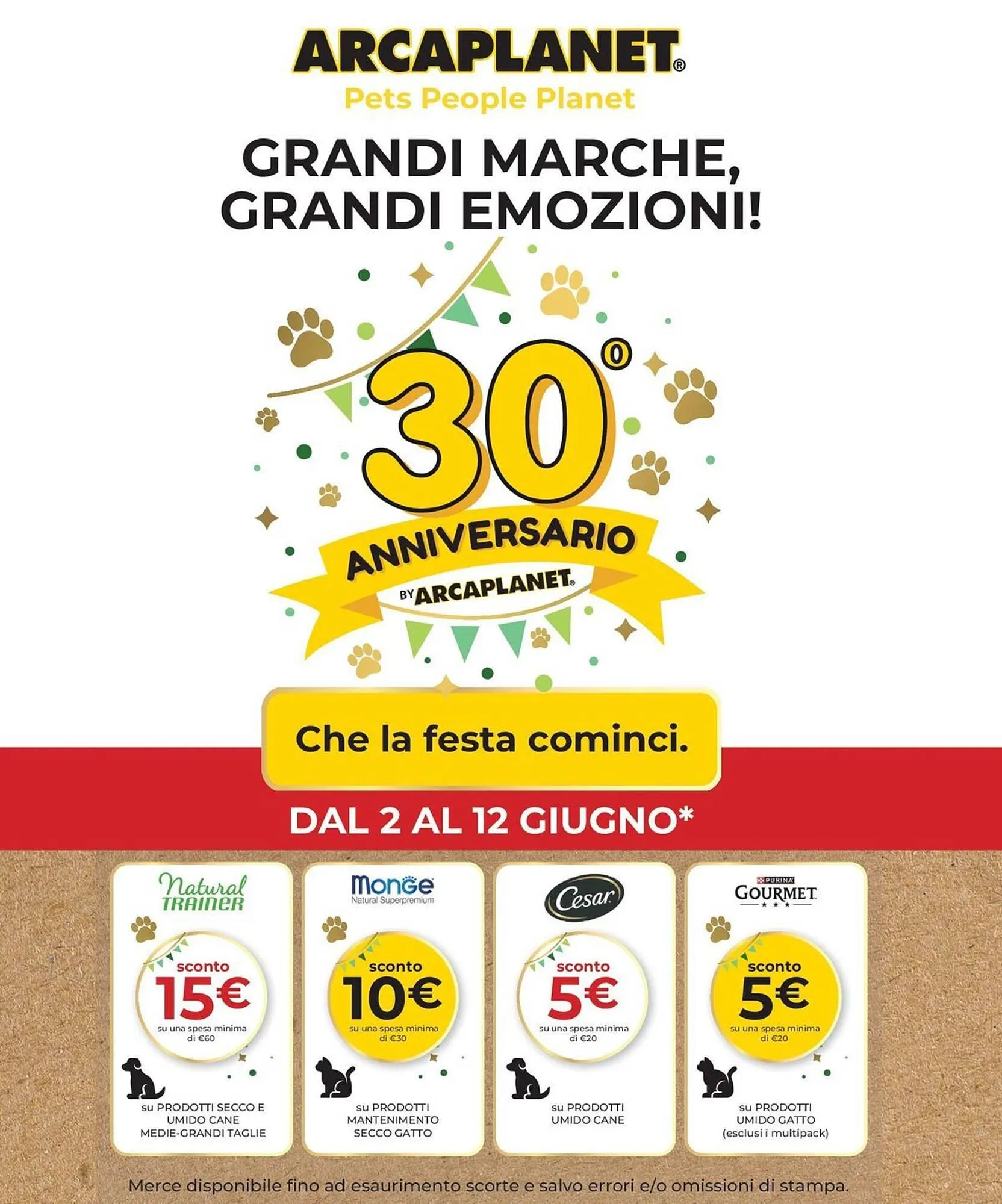 Volantino Arcaplanet - 1