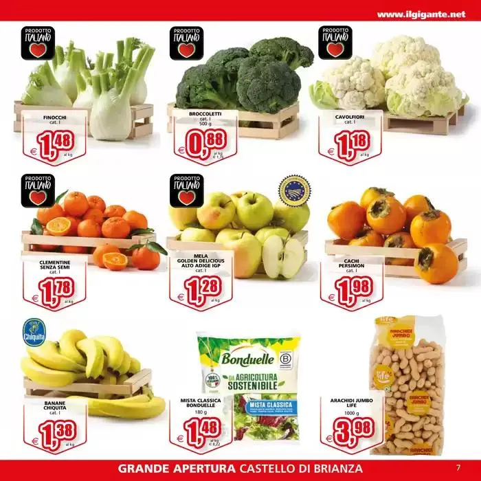 Il Gigante apre a Castello di Brianza da 30 ottobre a 10 novembre di 2024 - Pagina del volantino 7