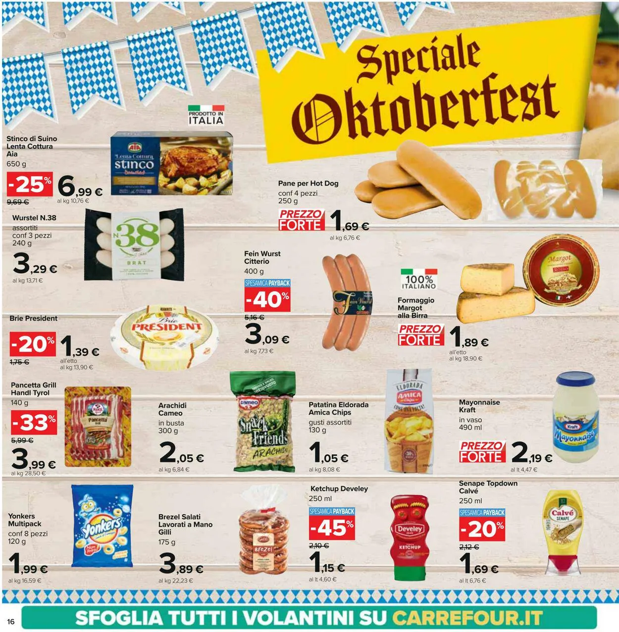 Carrefour Volantino attuale da 25 settembre a 8 ottobre di 2023 - Pagina del volantino 16