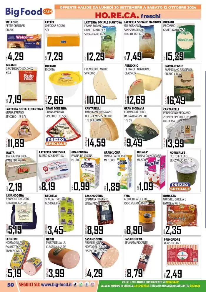 Sottocosto da 30 settembre a 12 ottobre di 2024 - Pagina del volantino 50