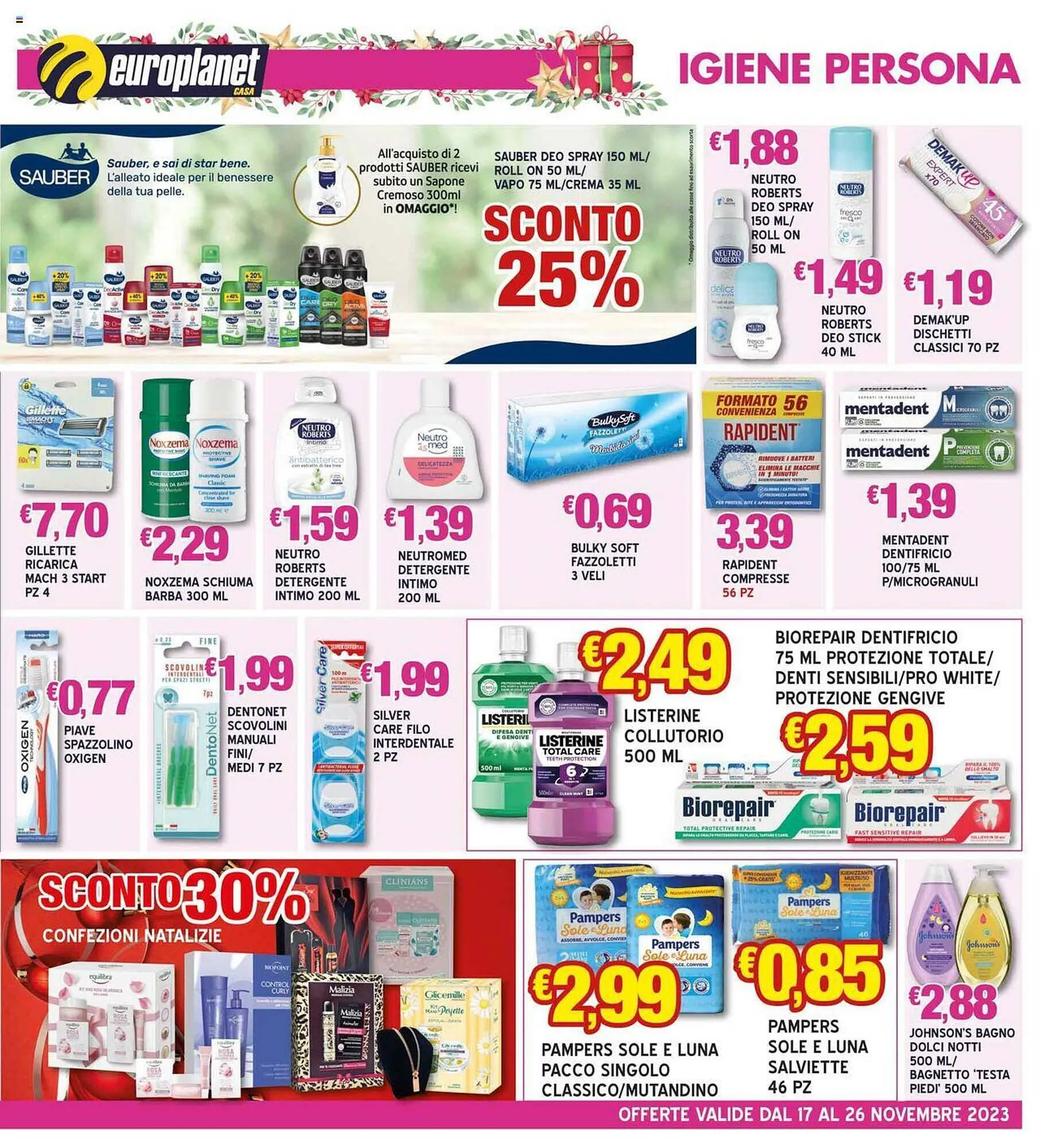 Volantino Europlanet Casa da 17 novembre a 26 novembre di 2023 - Pagina del volantino 5