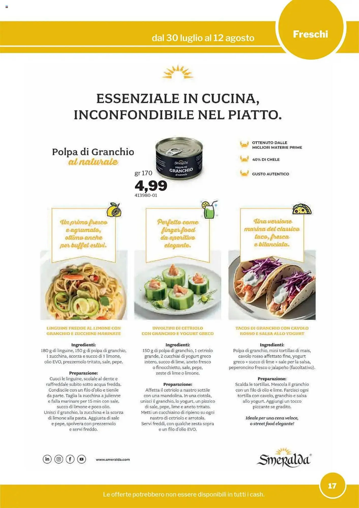 Volantino GrosMarket da 30 luglio a 12 agosto di 2025 - Pagina del volantino 17