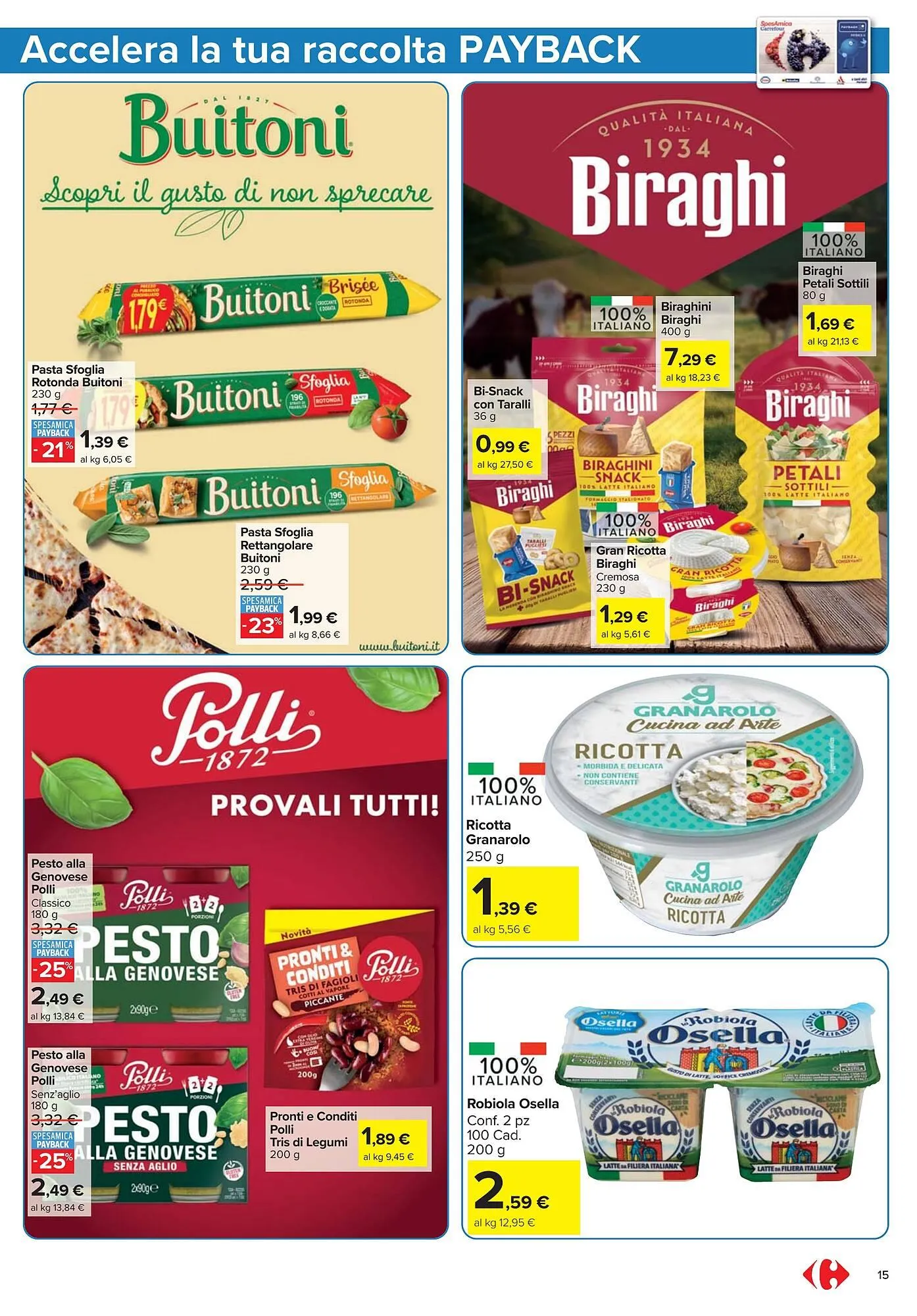 Volantino Carrefour Market da 29 maggio a 15 giugno di 2025 - Pagina del volantino 15