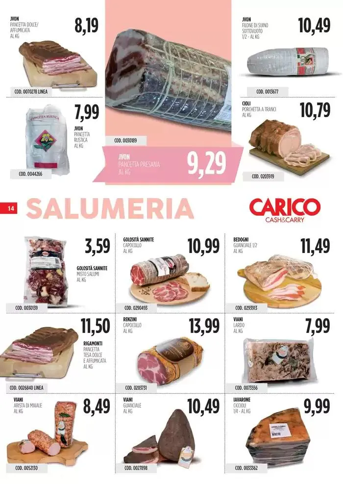 Offerte Carico Cash & Carry da 3 aprile a 21 aprile di 2025 - Pagina del volantino 14