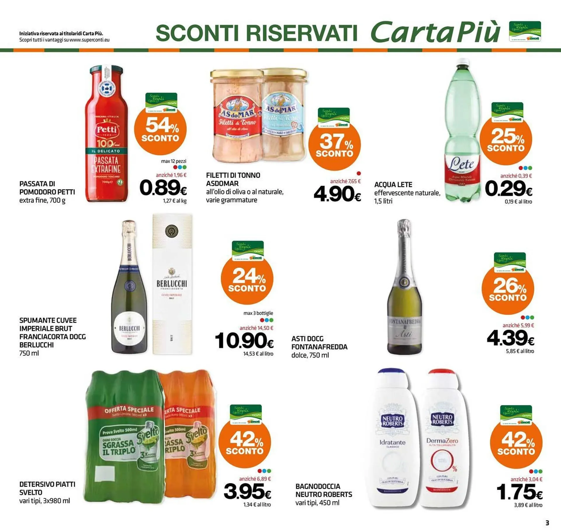 Volantino Superconti da 4 dicembre a 14 dicembre di 2025 - Pagina del volantino 3