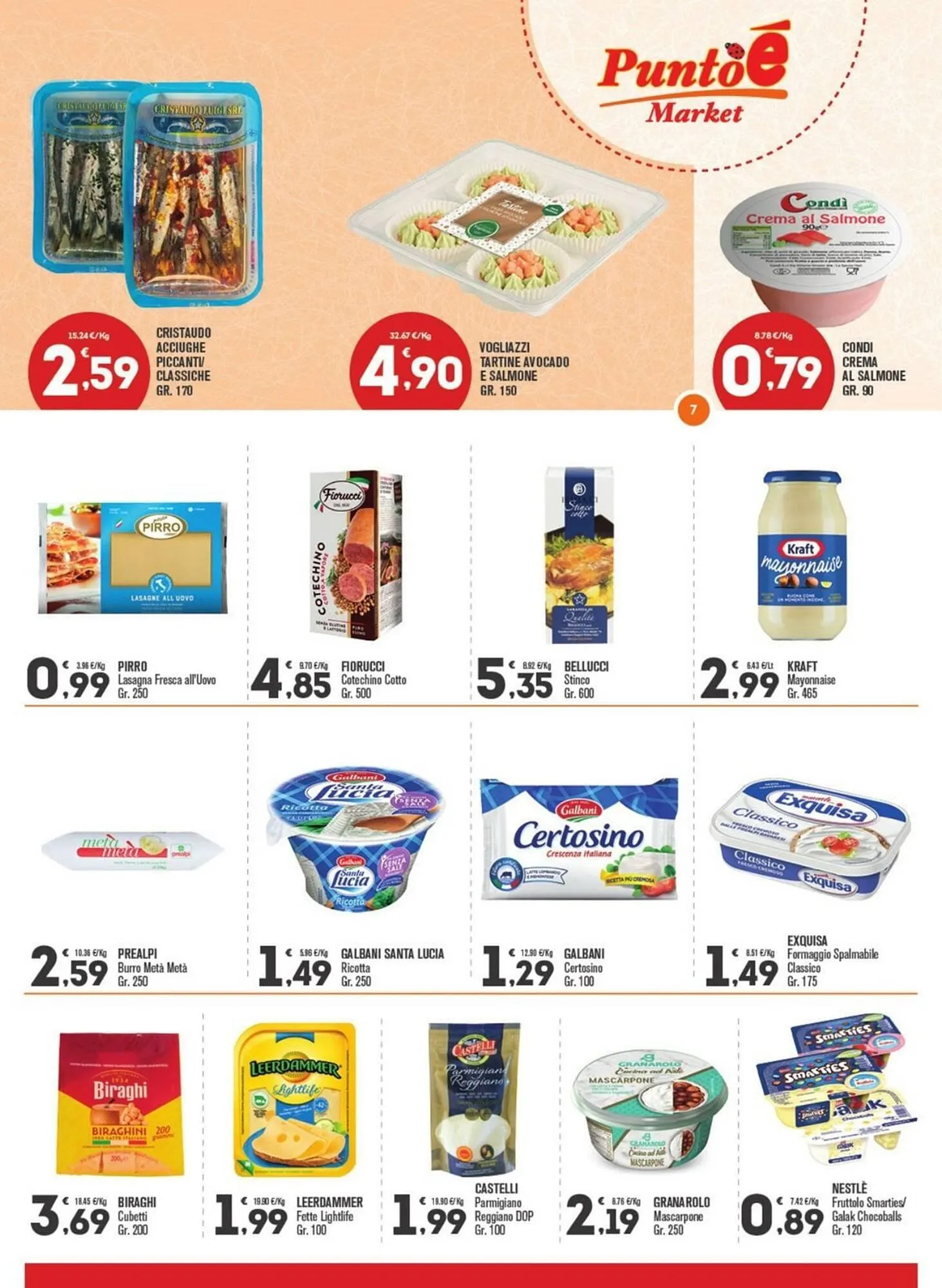Volantino Punto é market da 8 dicembre a 21 dicembre di 2025 - Pagina del volantino 7
