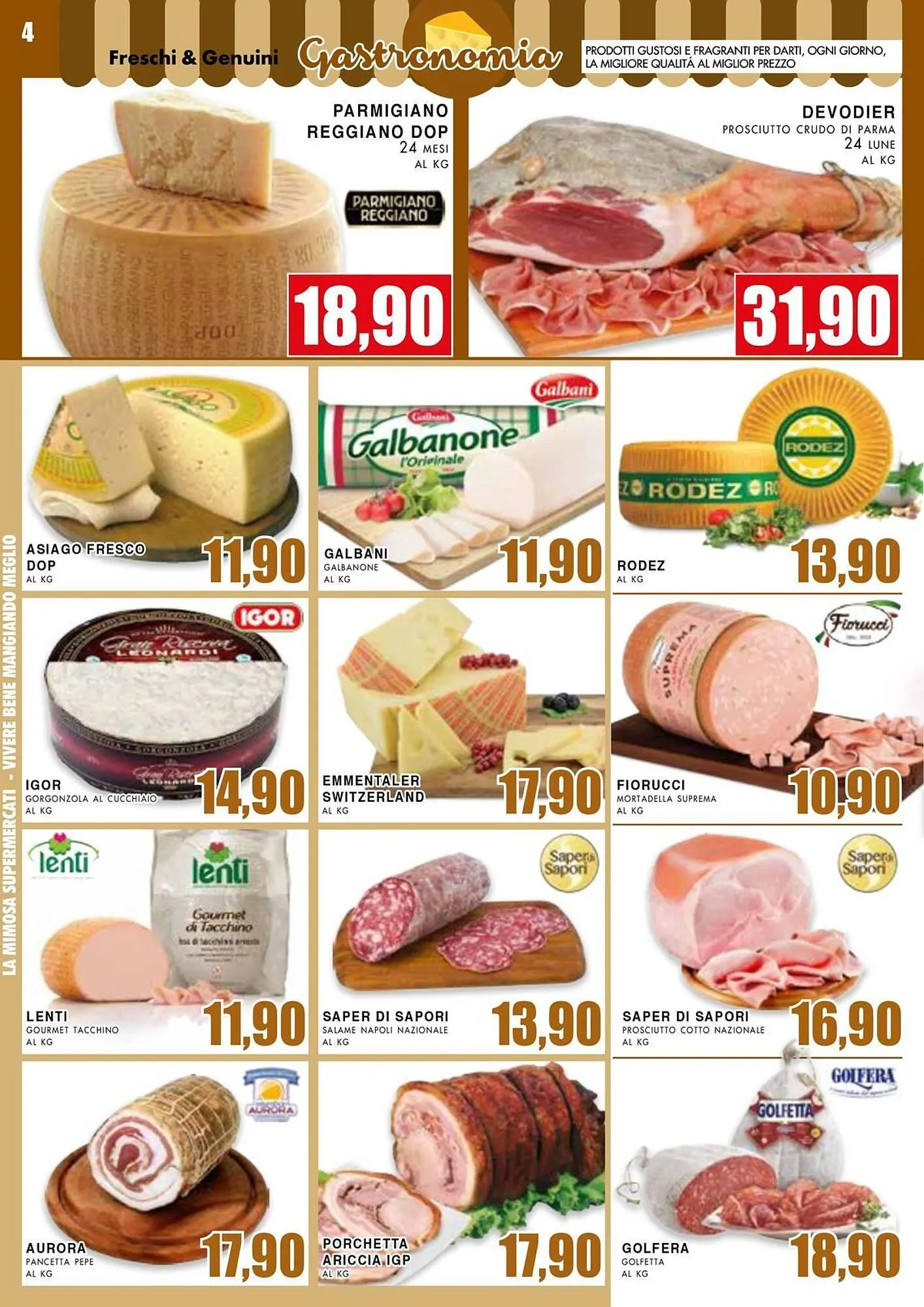 Volantino La Mimosa Supermercati da 3 giugno a 15 giugno di 2025 - Pagina del volantino 4