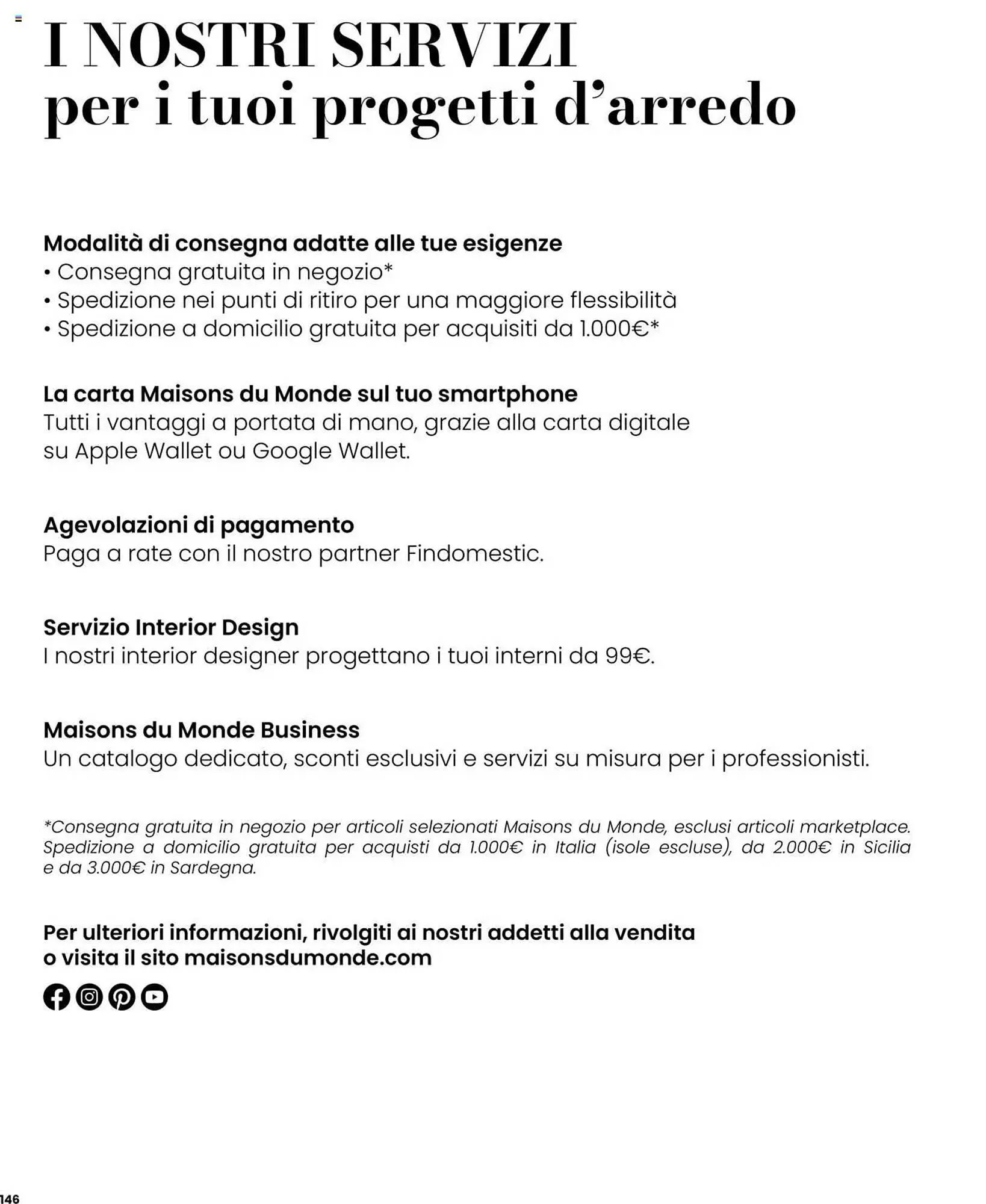 Volantino Maisons du Monde da 27 agosto a 28 febbraio di 2026 - Pagina del volantino 146