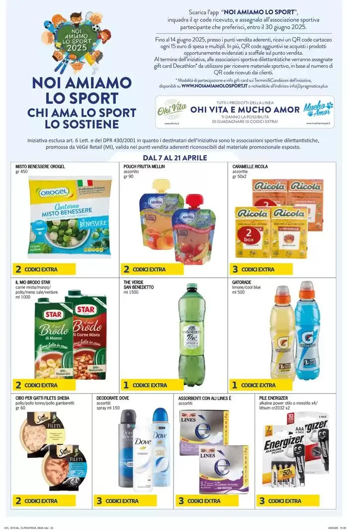 Offerte Speciali da 10 aprile a 23 aprile di 2025 - Pagina del volantino 20