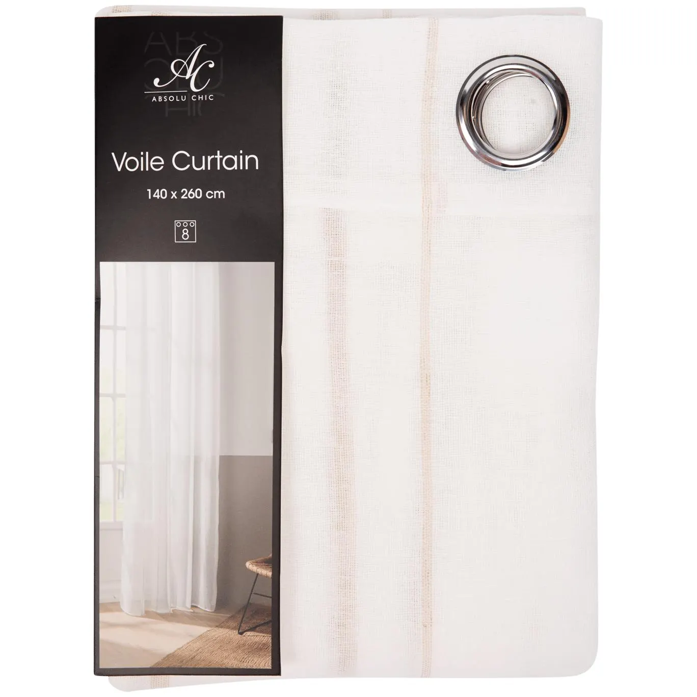 Tenda in voile Absolu Chic