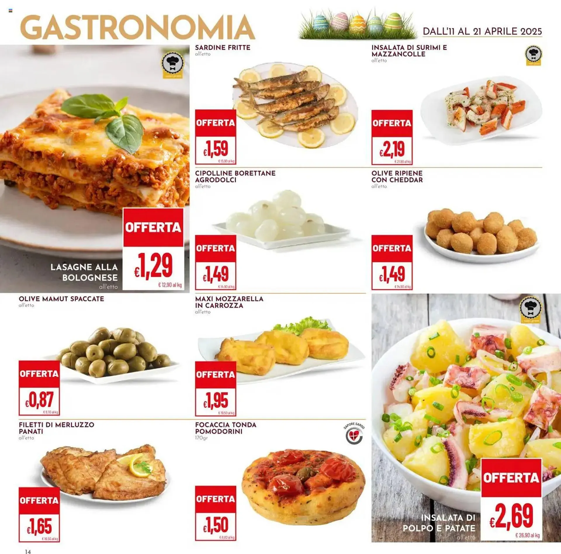 Volantino Pan da 11 aprile a 21 aprile di 2025 - Pagina del volantino 14