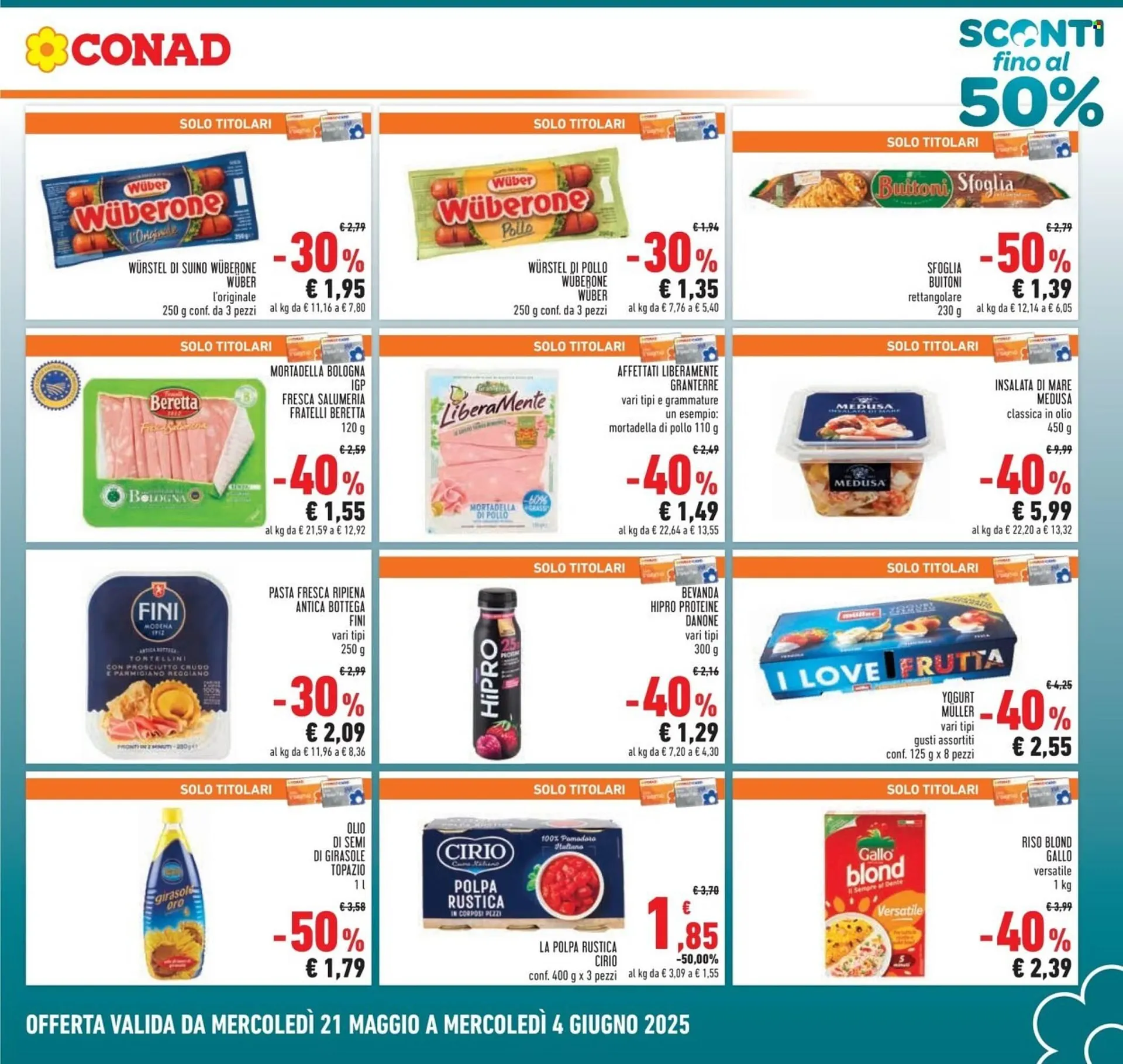 Volantino Conad da 21 maggio a 4 giugno di 2025 - Pagina del volantino 3