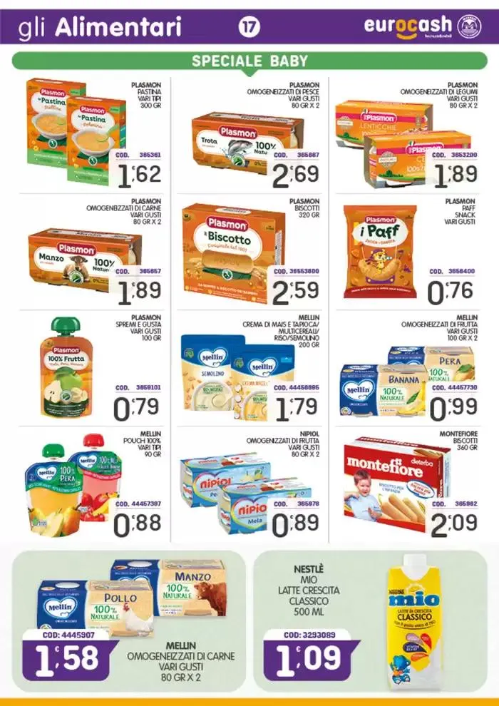 Offerte valide 2 al 19 gennaio  da 3 gennaio a 19 gennaio di 2025 - Pagina del volantino 17