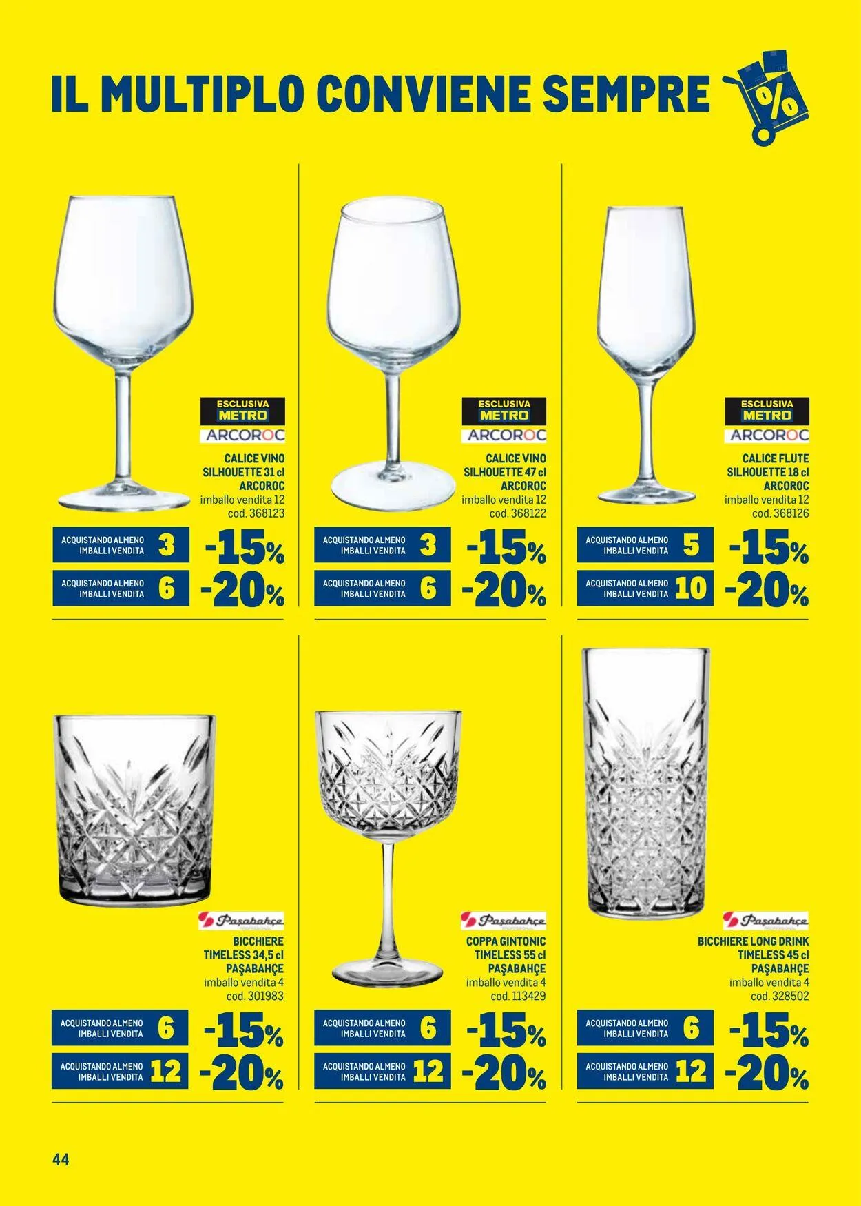 Metro Volantino attuale da 8 ottobre a 22 ottobre di 2025 - Pagina del volantino 44