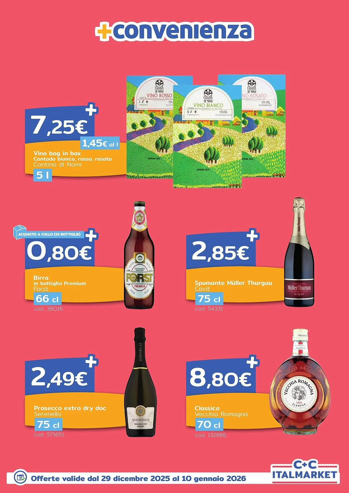 Volantino C+C Italmarket da 29 dicembre a 10 gennaio di 2026 - Pagina del volantino 13