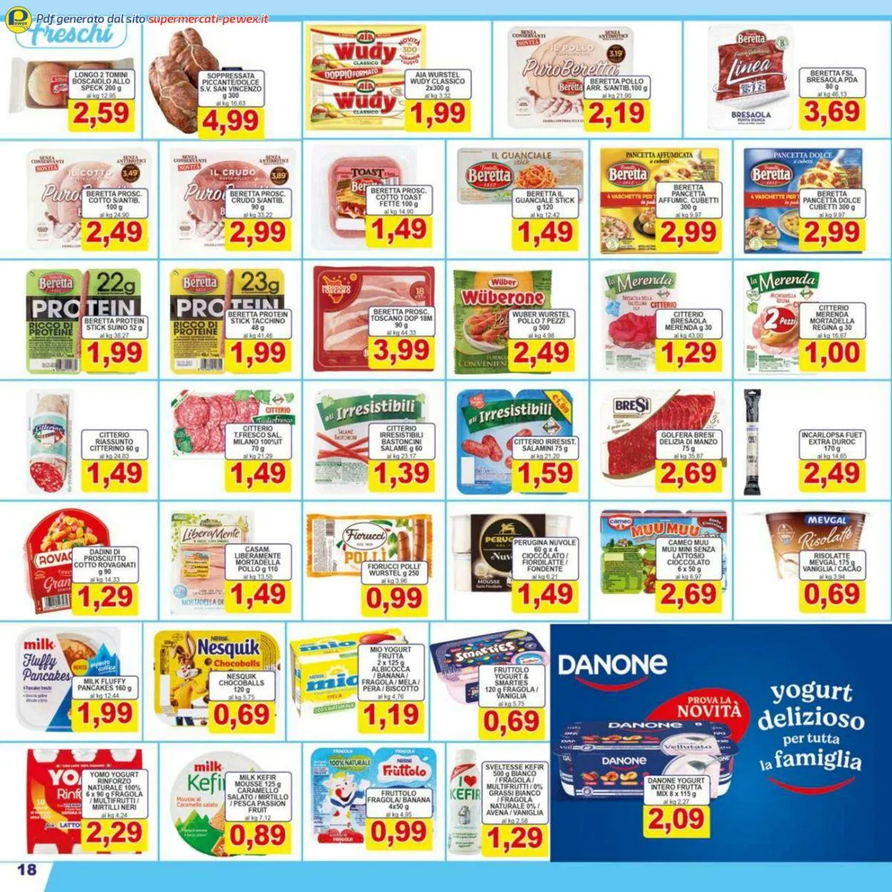 Pewex Volantino attuale da 15 dicembre a 29 dicembre di 2025 - Pagina del volantino 18