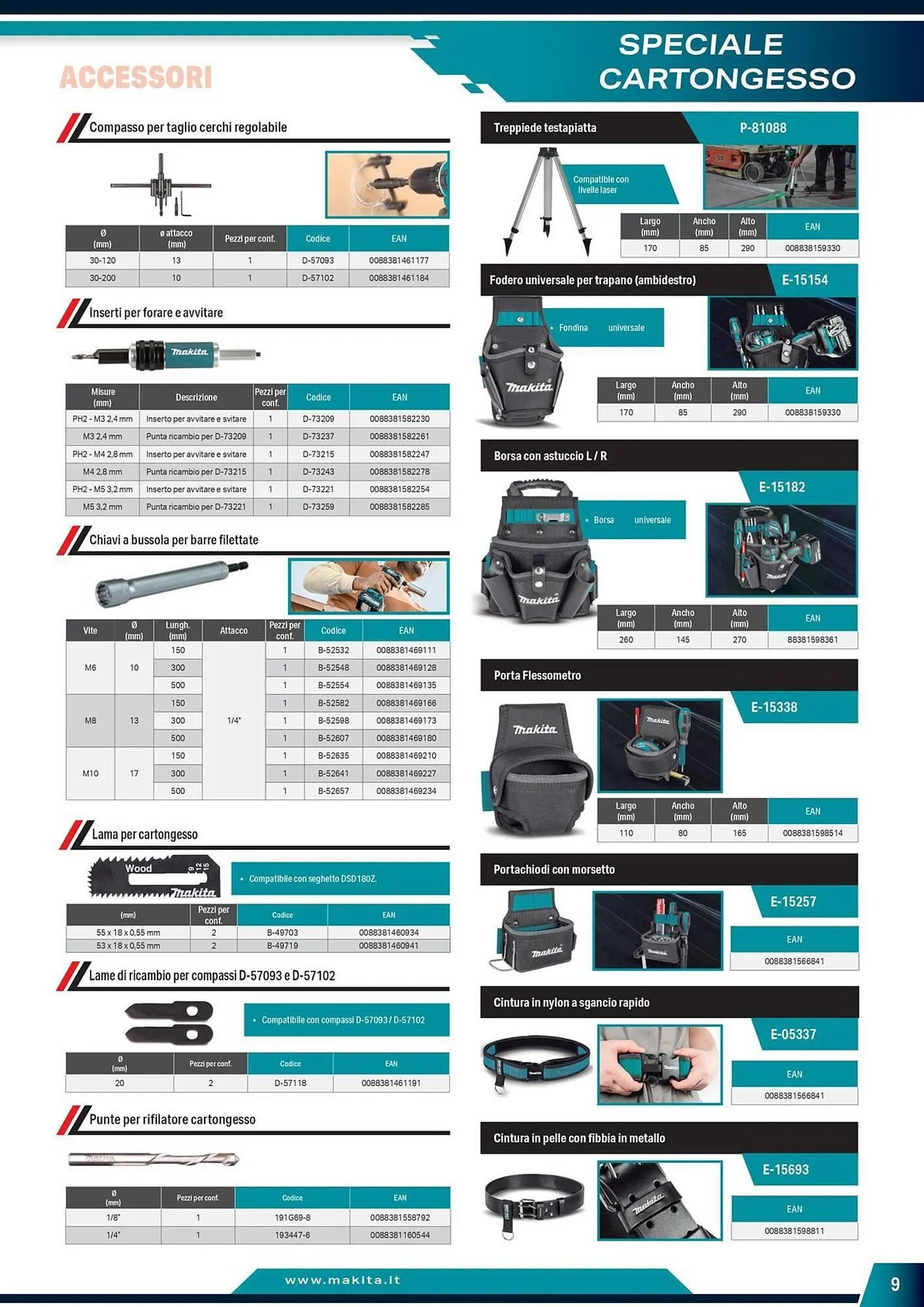 Volantino Makita da 5 giugno a 31 dicembre di 2025 - Pagina del volantino 9