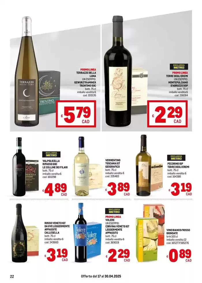 Offerte per Te -Area 5 da 22 aprile a 30 aprile di 2025 - Pagina del volantino 22