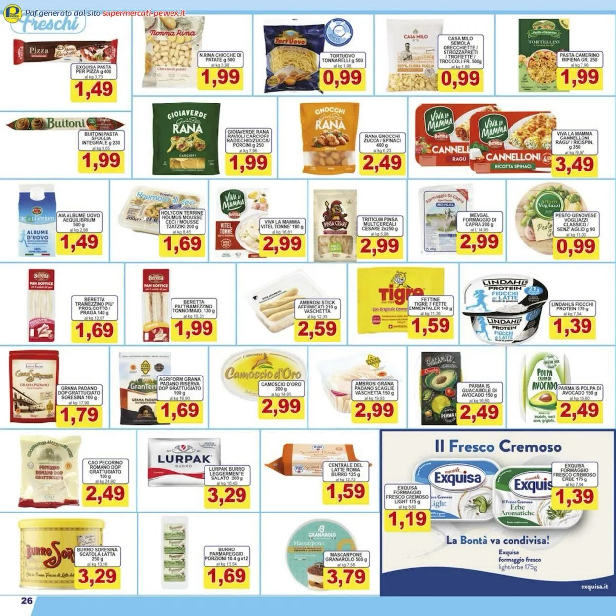 Pewex Volantino attuale da 29 dicembre a 12 gennaio di 2026 - Pagina del volantino 26