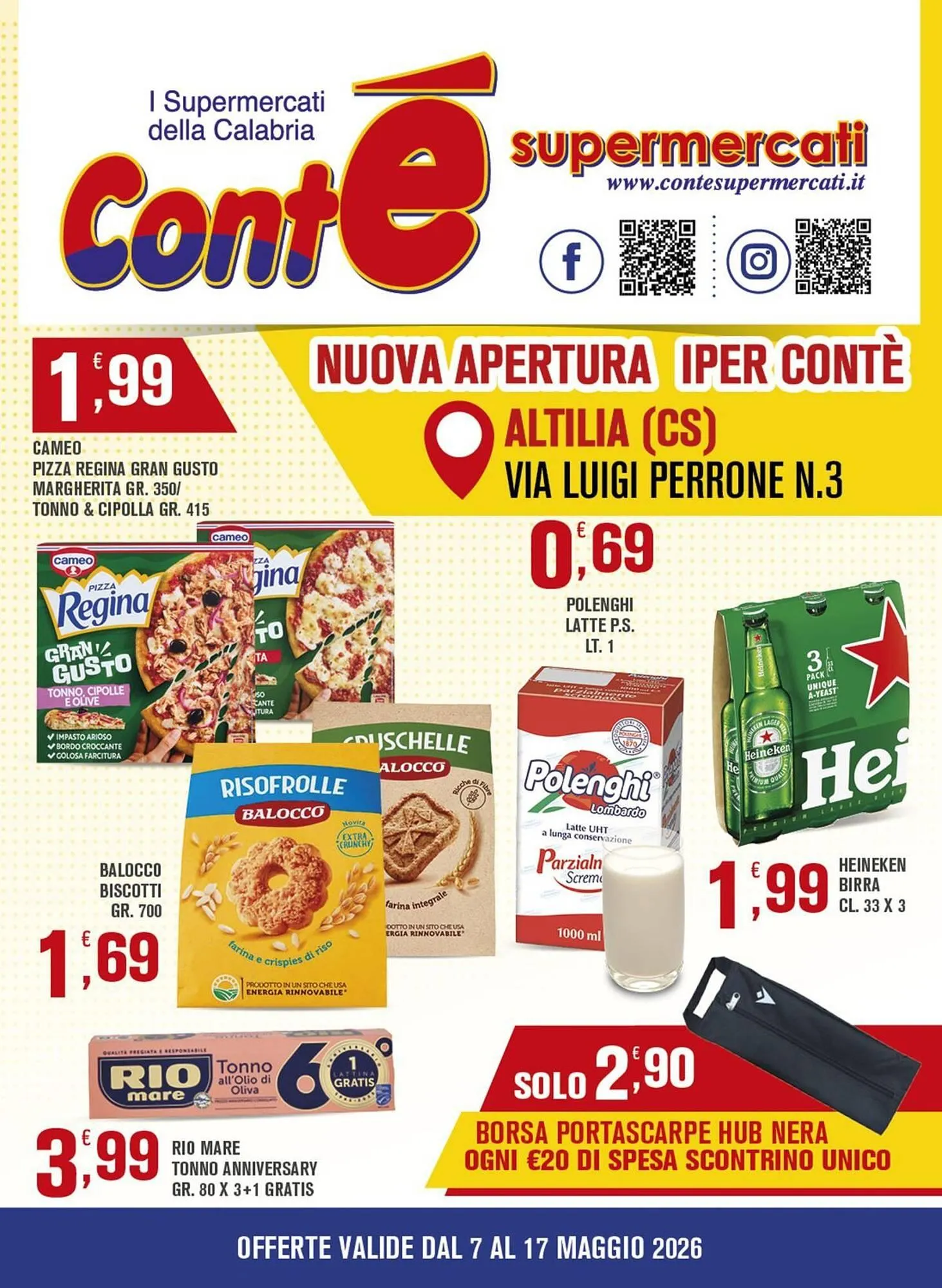 Volantino Conté Supermercati da 7 maggio a 17 maggio di 2026 - Pagina del volantino 1
