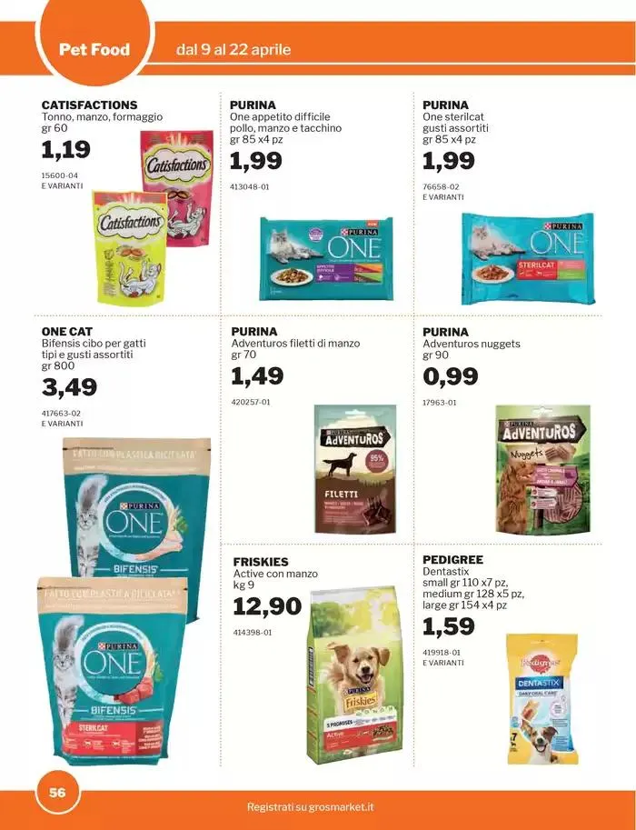 Promozioni da 9 aprile a 22 aprile di 2025 - Pagina del volantino 56