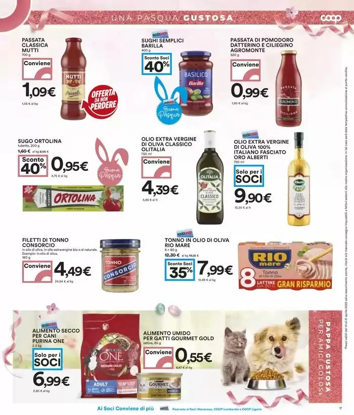 40 prodotti al 40% di sconto da 10 aprile a 21 aprile di 2025 - Pagina del volantino 17