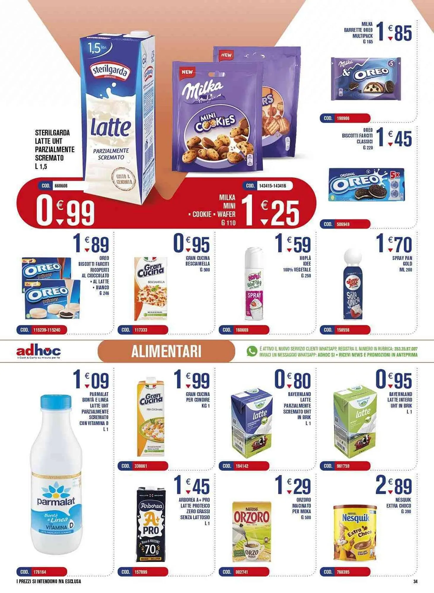 Volantino Adhoc da 27 dicembre a 7 gennaio di 2024 - Pagina del volantino 34