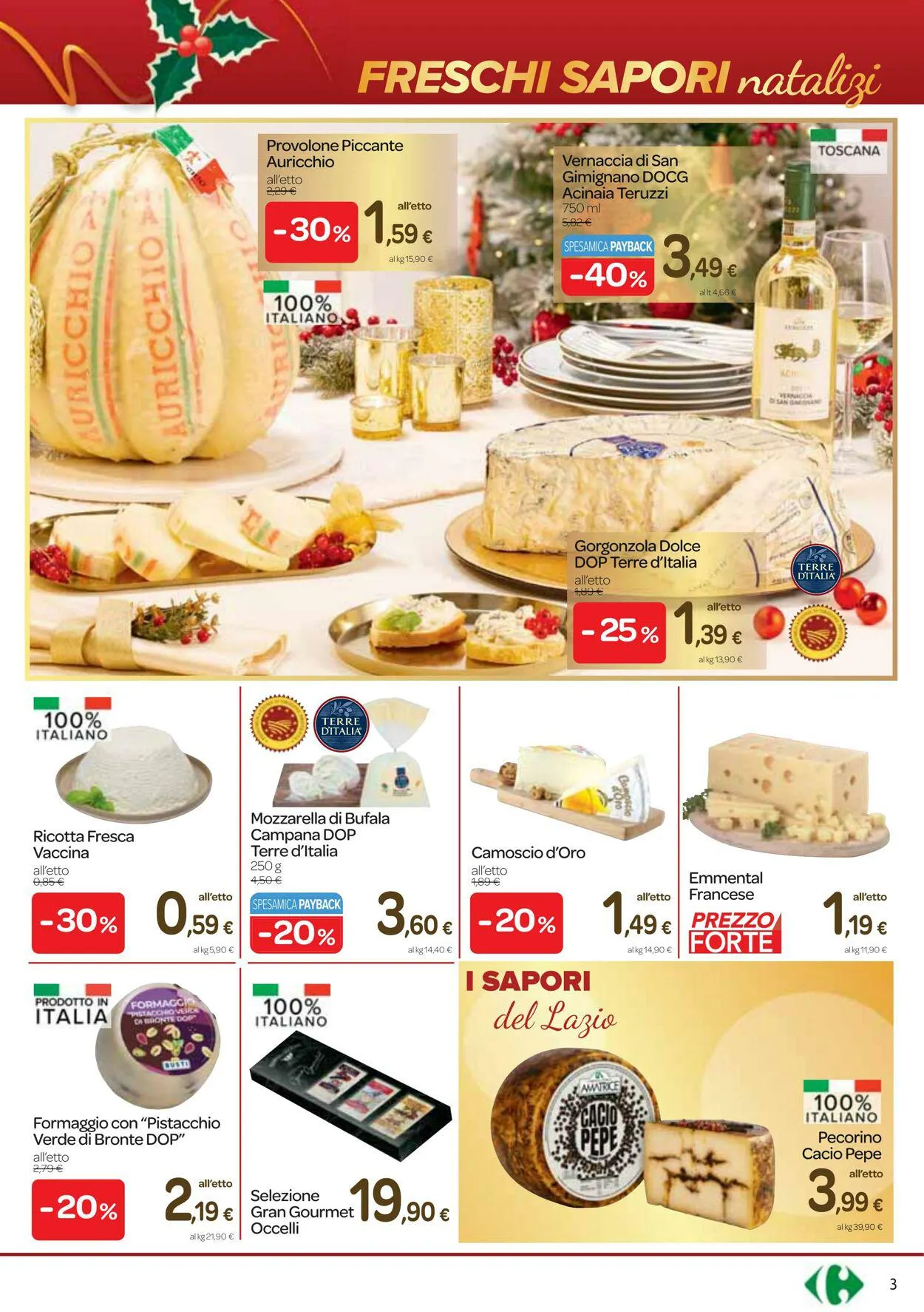 Carrefour Volantino attuale da 7 dicembre a 26 dicembre di 2023 - Pagina del volantino 3