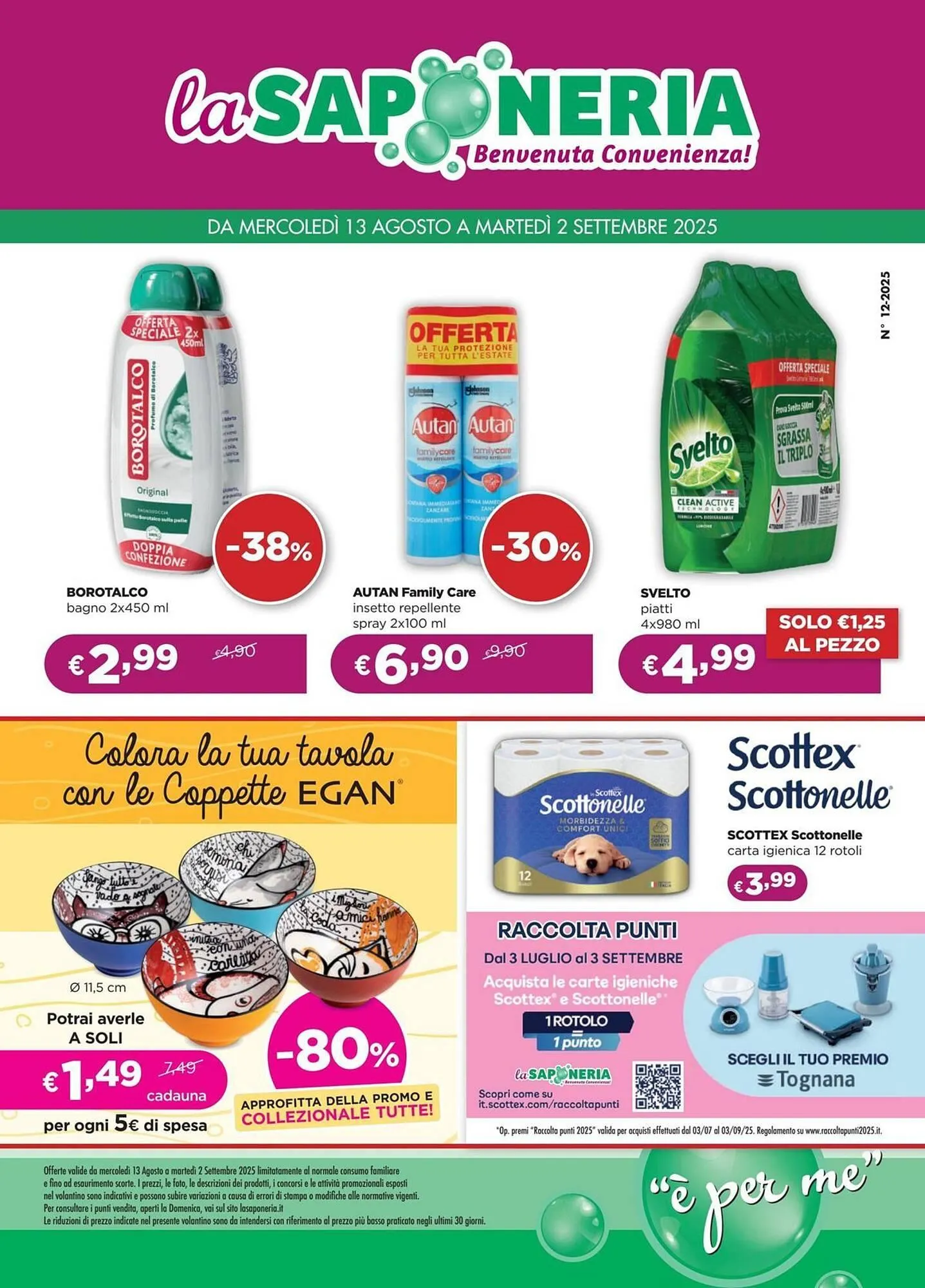 Volantino La Saponeria - 1