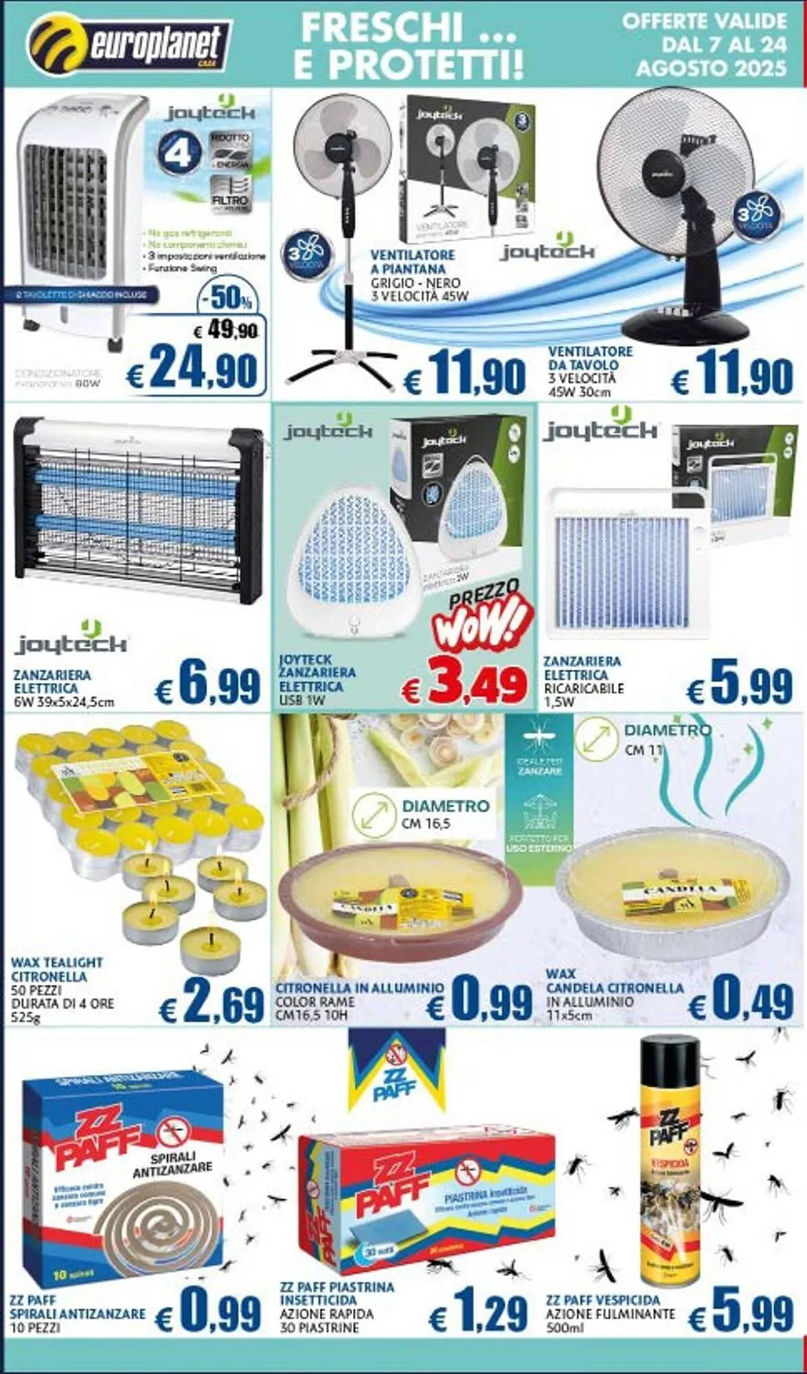 Volantino Europlanet Casa da 7 agosto a 24 agosto di 2025 - Pagina del volantino 18