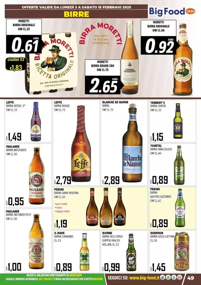 Carnevale innamorati della convenienza da 3 febbraio a 15 febbraio di 2025 - Pagina del volantino 49