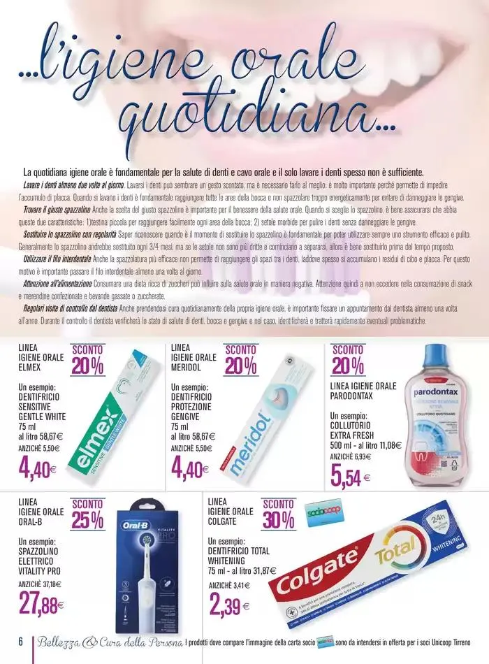 Bellezza& cura della persona da 27 marzo a 19 aprile di 2025 - Pagina del volantino 6