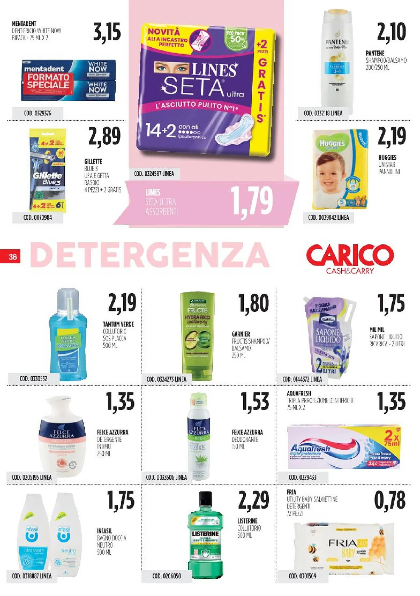 Volantino Carico Cash & Carry da 6 marzo a 20 marzo di 2025 - Pagina del volantino 36