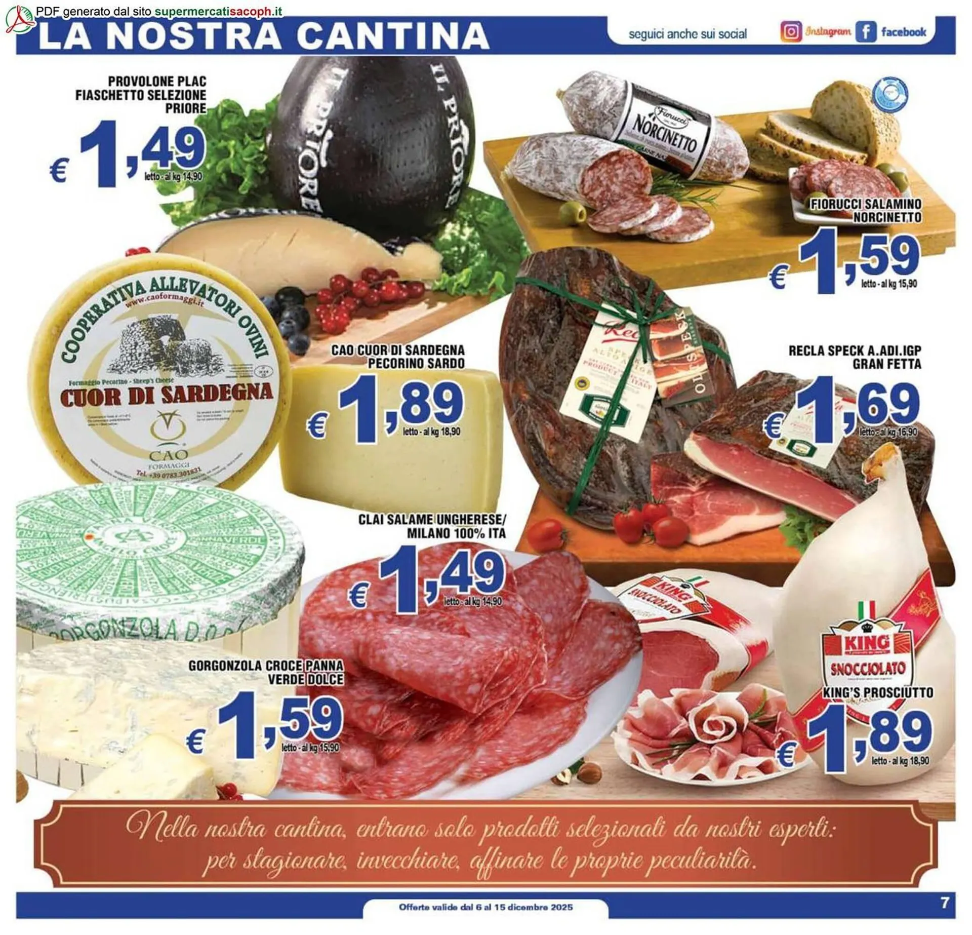 Volantino Sacoph da 6 dicembre a 15 dicembre di 2025 - Pagina del volantino 7