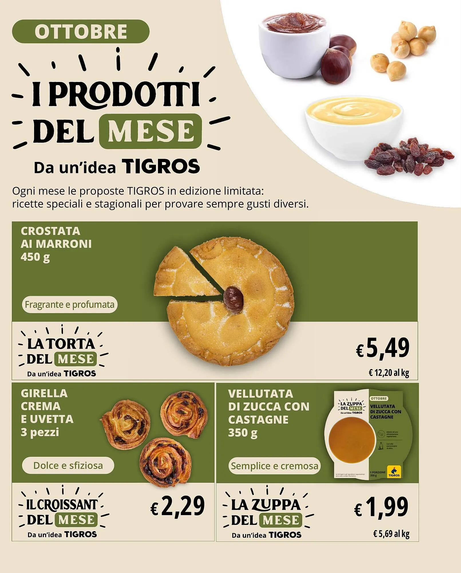 Volantino Tigros da 2 ottobre a 11 ottobre di 2025 - Pagina del volantino 8