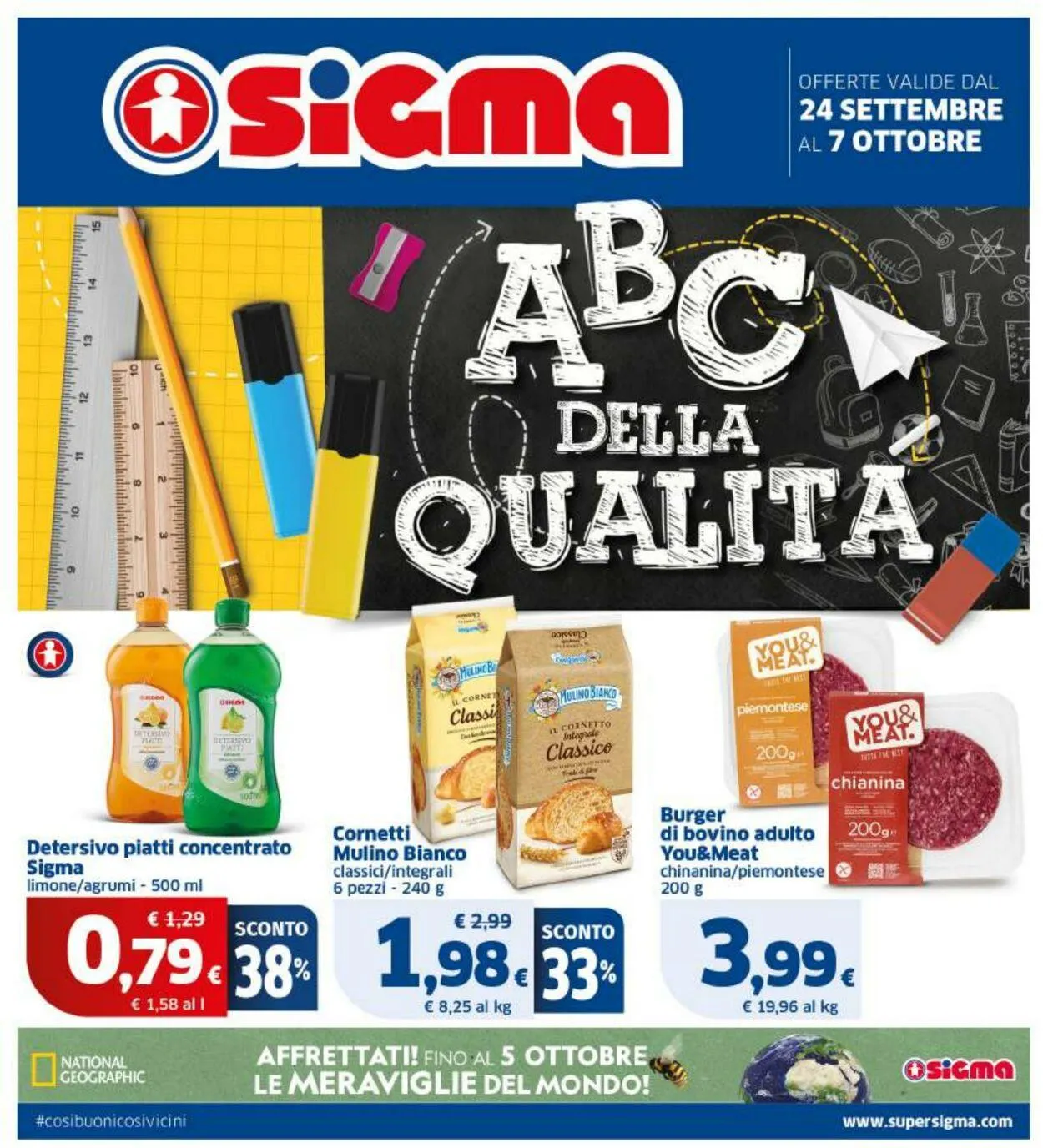 Sigma - Bologna Volantino attuale da 24 settembre a 7 ottobre di 2025 - Pagina del volantino 1